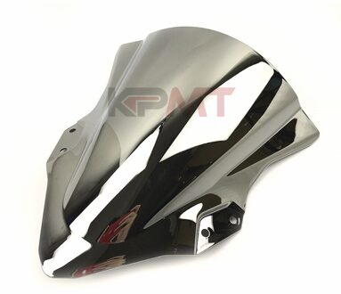 Motorfiets Voorruit Double Bubble Ninja400 Ninja250 18 19 Voorruit Voor Kawasaki Ninja 400 250 chroom