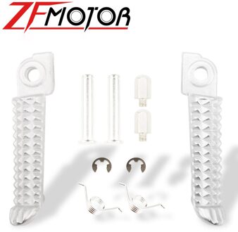 Motorfiets Voorste Footpeg Anti-Slip Voetsteun Voetsteunen Aluminium voor Yamaha YZF R1 R1M R6 MT-01 MT-03 FZ-03 MT-07 MT-09 YZF600 YZF1000