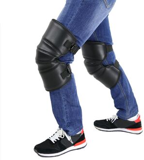 Motorfiets Warm Kneepad Motorrijden Kniebeschermers Winddicht Coldproof Winter Outdoor Knie Beschermende Guard Pu Leather Waterpro