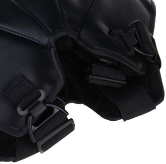 Motorfiets Warm Kneepad Motorrijden Kniebeschermers Winddicht Coldproof Winter Outdoor Knie Beschermende Guard Pu Leather