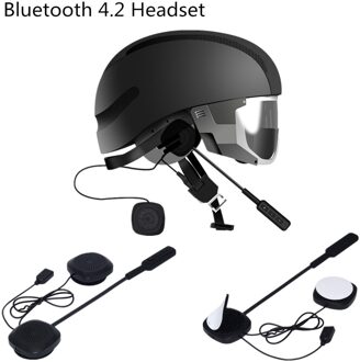 Motorhelm Headset Bluetooth 4.2 Edr Motor Handsfree Draadloze Hoofdtelefoon Voor Muziek Gps Intercome Stijl Motor Speakers