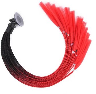 Motorhelm Vlechten Helm Haar Vrouw Motorfiets Paardenstaart Pruik Voor Motor Fiets Helmen 7 Kleuren Helm Vuile Vlecht