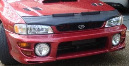 Motorkapsteenslaghoes Subaru Impreza 1996-2000 zwart