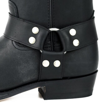 Motorlaars 1-pull grass negro - maat 44 Zwart