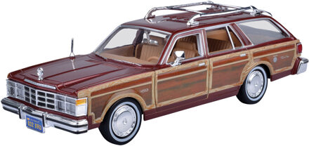 Motormax Modelauto Chevrolet LeBaron 1979 bruin schaal 1:24/22 x 8 x 6 cm - Speelgoed auto's