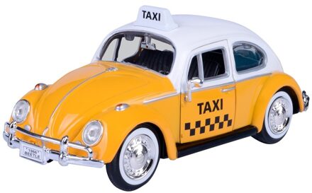 Motormax Schaalmodel Volkswagen Kever taxiauto 1:24