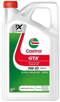 Motorolie Castrol GTX 0W-20 RN17 FE 5L 160A10
