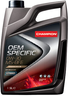 Motorolie Champion OEM Specific 0W-30 MS-BFE 5L 1054294