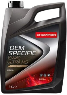 Motorolie Champion OEM Specific 10W40 Ultra MS E6 5L 8208010