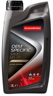 Motorolie Champion OEM Specific 5W20 MS-FE A1/B1 1L 8226748