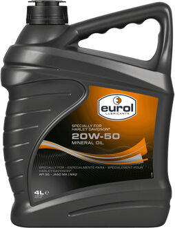 Motorolie Eurol Harley 20W-50 4L E1003904L
