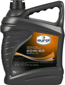 Motorolie Eurol Harley 20W-60 4L E1003804L