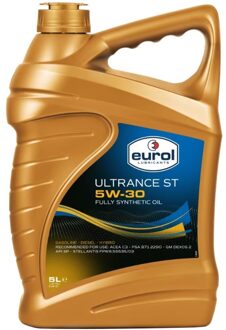Motorolie Eurol Ultrance ST 5W30 5L E1001815L
