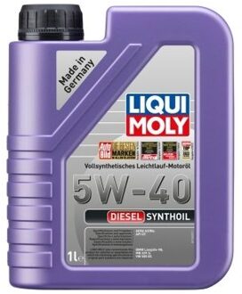Motorolie Liqui Moly Diesel Synthoil 5W40 B4 1L 1340