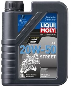 Motorolie Liqui Moly Motorbike 4T 20W-50 Street 1L 1500