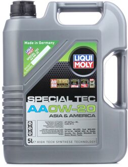 Motorolie Liqui Moly Special Tec AA 0W20 5L 6739