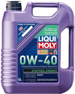 Motorolie Liqui Moly Synthoil Energy 0W40 A3/B4 5L 9515
