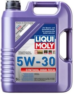 Motorolie Liqui Moly Synthoil High Tech 5W-30 5L 20959