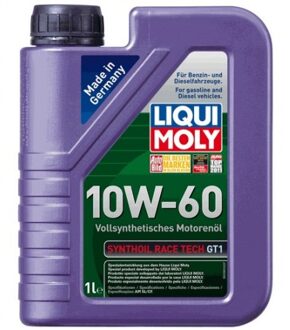 Motorolie Liqui Moly Synthoil Race Tech Gt1 10W60 A3/B4 1L 8908