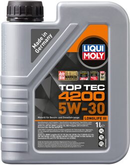 Motorolie Liqui Moly Top Tec 4200 5W30 C3 1L 8972