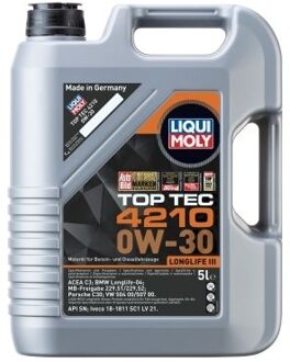 Motorolie Liqui Moly Top Tec 4210 0W-30 5L 21605