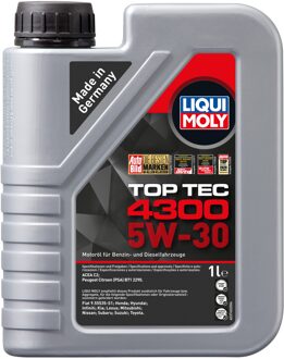 Motorolie Liqui Moly Top Tec 4300 5W30 C2 1L 2323