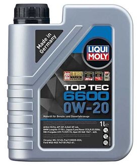 Motorolie Liqui Moly Top Tec 6600 0W-20 C5 1L 21410