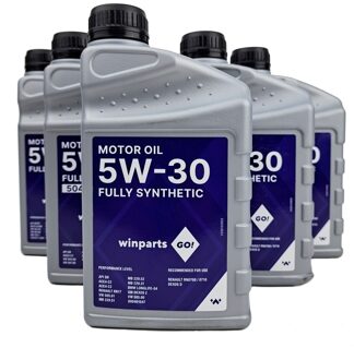 Motorolie Winparts GO! 5W30 Fullsynthetic 5L WP05001