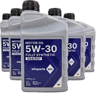 Motorolie Winparts GO! 5W30 Fullsynthetic Longlife 5L WP05002