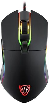 Motospeed V30 Gaming Mouse Led Rgb Ademhaling Backlight 3500 Dpi Optische Ergonomische Usb Bedrade Muis Voor Computer Gamer