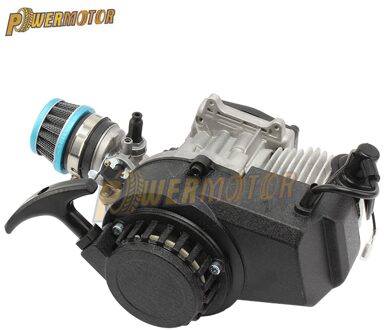 Mototcycle 49cc 2 Takt Complete Motor Motor Met Luchtfilter Carb Pocket Bike Mini Dirt Atv Quad Motocross