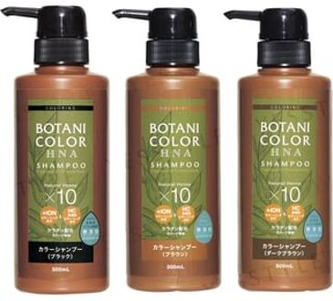 Motto Botani Color HNA Shampoo Black - 500ml Refill