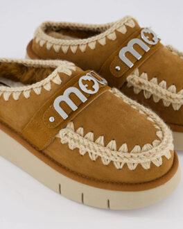 Mou Dames bounce clog cognac Bruin - 38