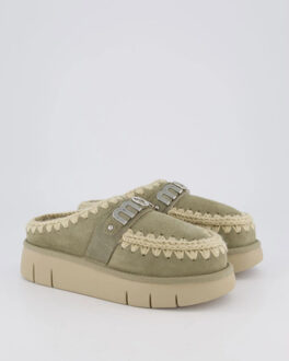 Mou Dames bounce clog laurel oak Groen - 40