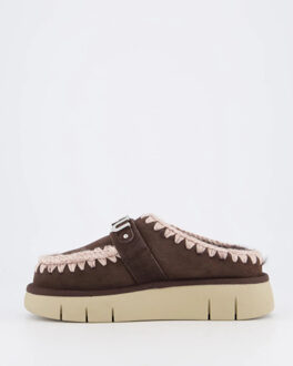 Mou Dames bounce clog logo mocha Bruin - 40