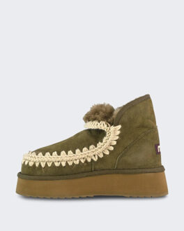 Mou Dames mini eskimo platform boot Groen - 37