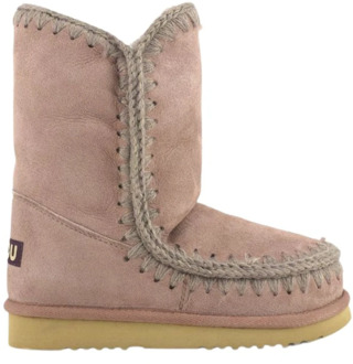 Mou Eskimo Boot - Warme en Comfortabele Schapenleren Laarzen Mou , Pink , Dames - 40 Eu,36 Eu,39 EU