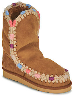 Mou Laarzen Mou ESKIMO 24 OVERSTICH" Bruin - 36,37,38,39