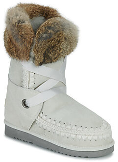 Mou Laarzen Mou ESKIMO LACE FUR" Beige - 37,38,39,40