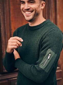 Mou Trui Donkergroen - L,XL,XXL