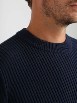 Mou Trui Navy Donkerblauw - L,XL