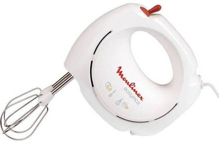 Moulinex handmixer Easy Max Rood#Wit