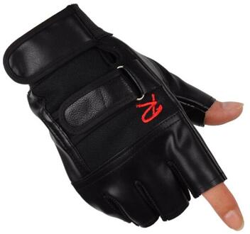 Mounchain 1 Paar Hoge Sterkte Gewichtheffen Gym Glove Oefening Sport Fitness Sport Riding Gewichtheffen Lederen Handschoenen