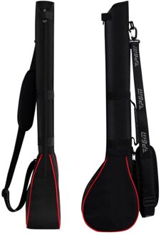 Mounchain Draagbare Lichtgewicht Golfclubs Draagtas Met Drie Clubs Mini Nylon Golfclubs Golf Accessoires Tas rood edge