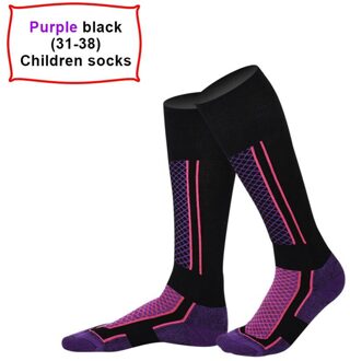 Mounchain Vrouwen/Man Winter Ski Sneeuw Sport Sokken Thermische Lange Ski Sneeuw Wandelen Wandelen Sport Handdoek Sokken Gratis Grootte термоноски 4