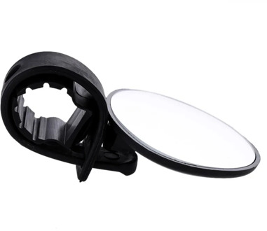 Mount Bike Bicycel Handlebar Mini Convex Mirror Safe Rearview Rear View Mirror 360 Degree Rotate Cycling