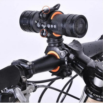 Mount Bike Cycling 360 Degree Rotatable bicycle clamp Flashlight LED Torch Light Holder Grip