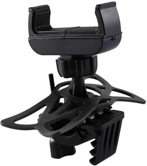 Mount Fietsstuur Rack Fiets Multifunctionele Universele Houder MTB Mountain Mobiele Motorfiets Silicon Ondersteuning Voor Mobiele Telefoon zwart