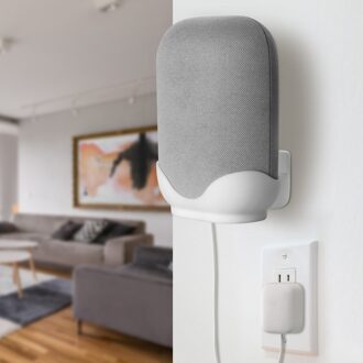 Mount Stand Voor Google Nest Audio Bluetooth Luidspreker Stem Assistent Accessoires Smart Home Beugel Slaapkamer Audio Speaker Houder wit