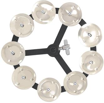 Mountable Hihat Tamboerijn Met Stalen Jingles Voor Drum Set